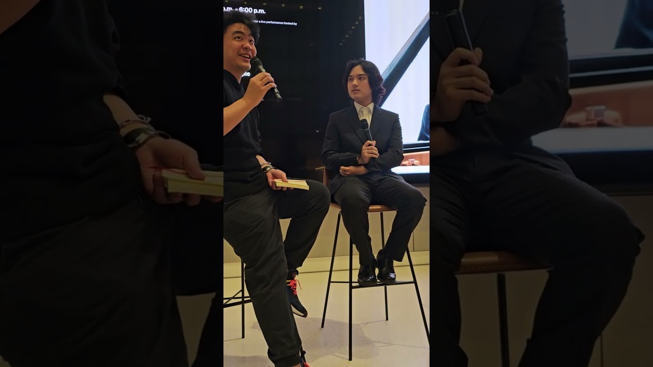 임윤찬 Yunchan Lim - Bach Arioso + Interview (Apple Event)