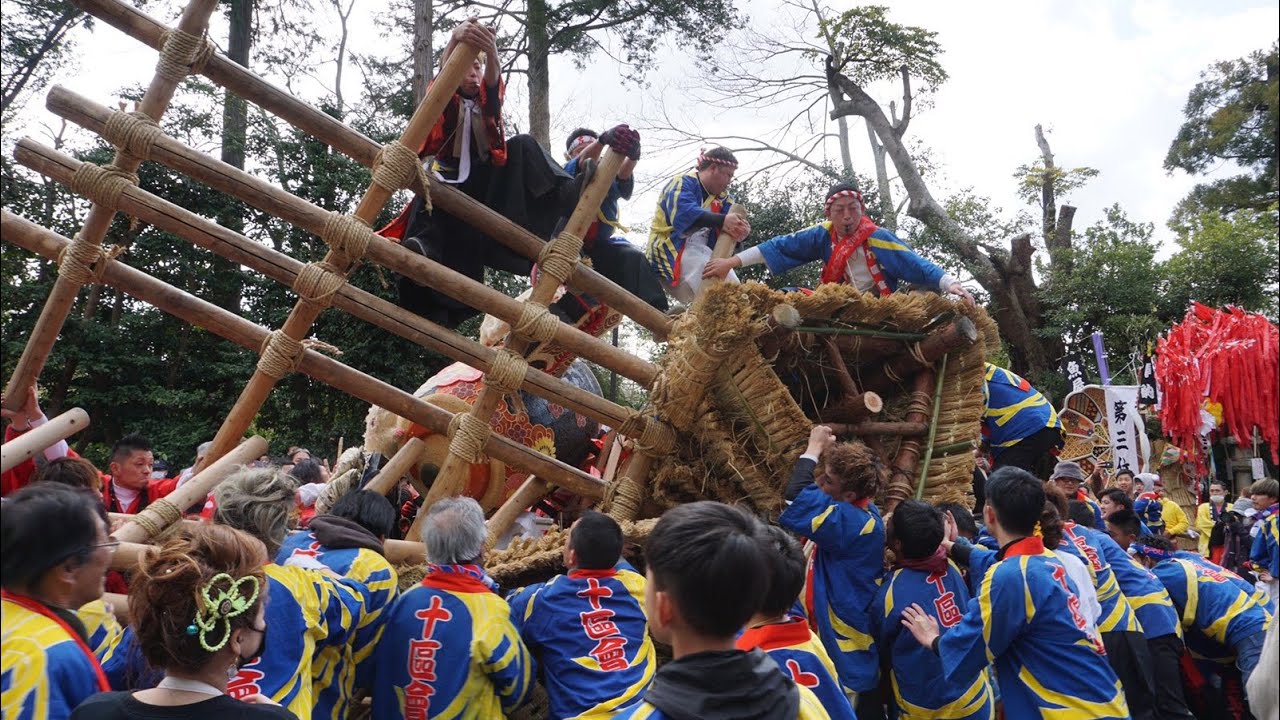 令和2年 本町VS十區會 ケンカ(組み合わせ) 近江八幡左義長まつり
