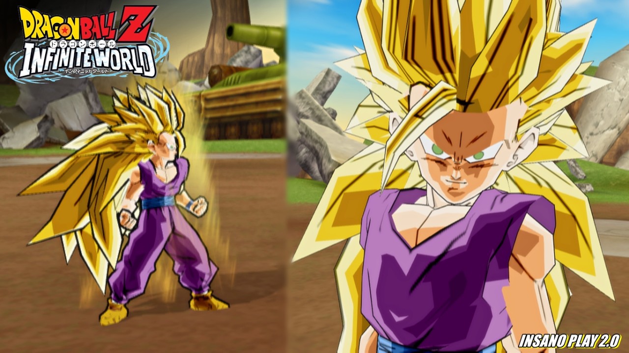 Dragon Ball Z Infinite World Gohan Cell Saga Ssj3 Mod Vs Cell
