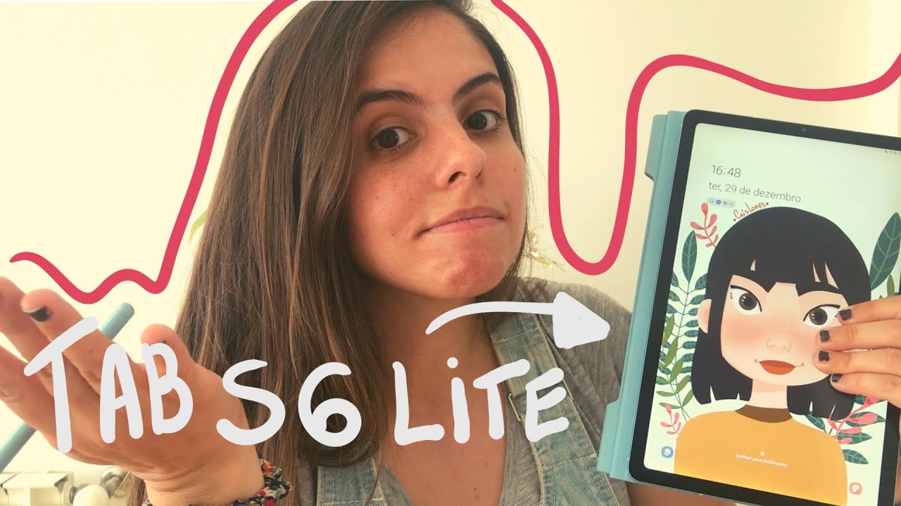 Por que escolhi o Samsung Galaxy Tab S6 Lite para ilustração digital 😊