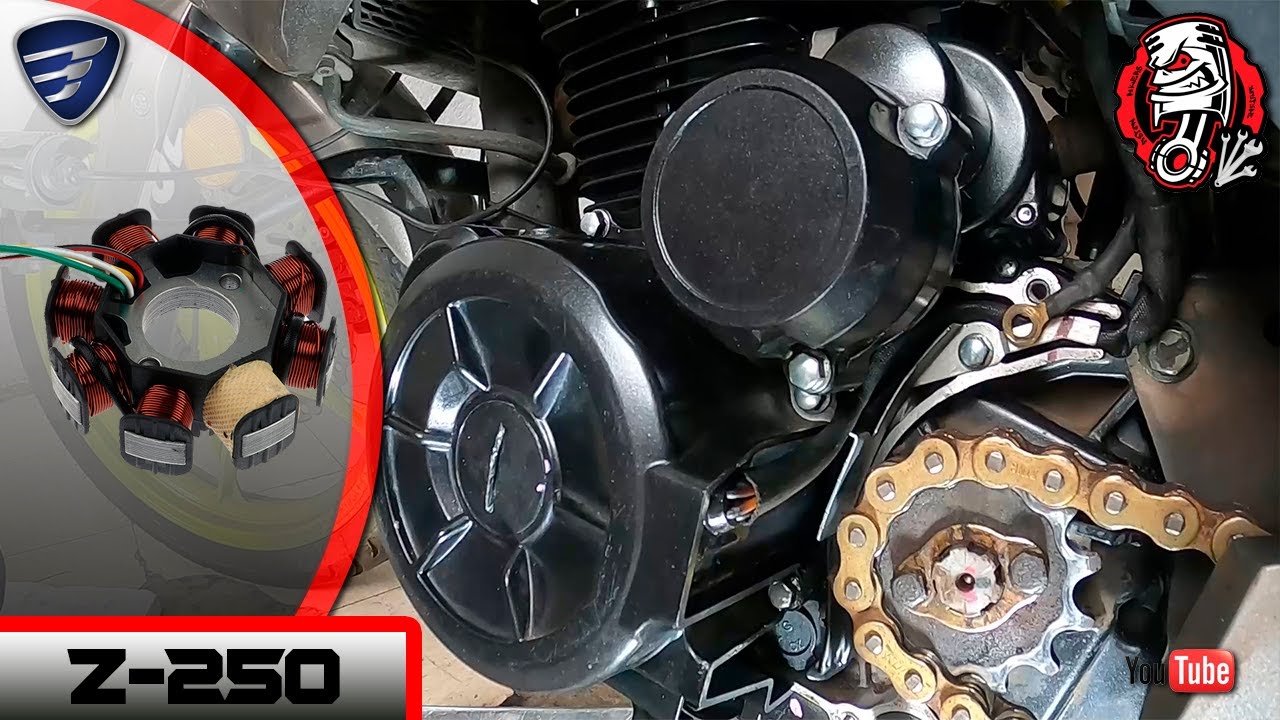 887 | ITALIKA Z-250 FUGA POR LOS CABLES DEL ESTATOR