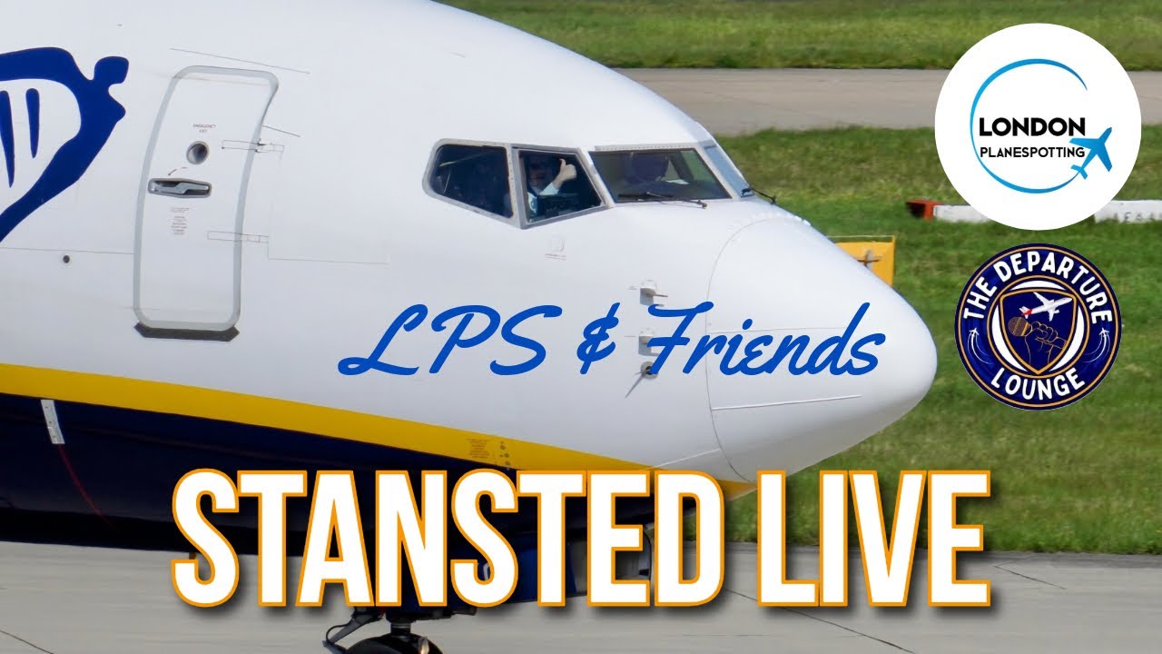 🔴#LIVE Stansted Airport | Special Guest - Tom ft. The Depature Lounge | #LiveStream | Sat 22nd Nov