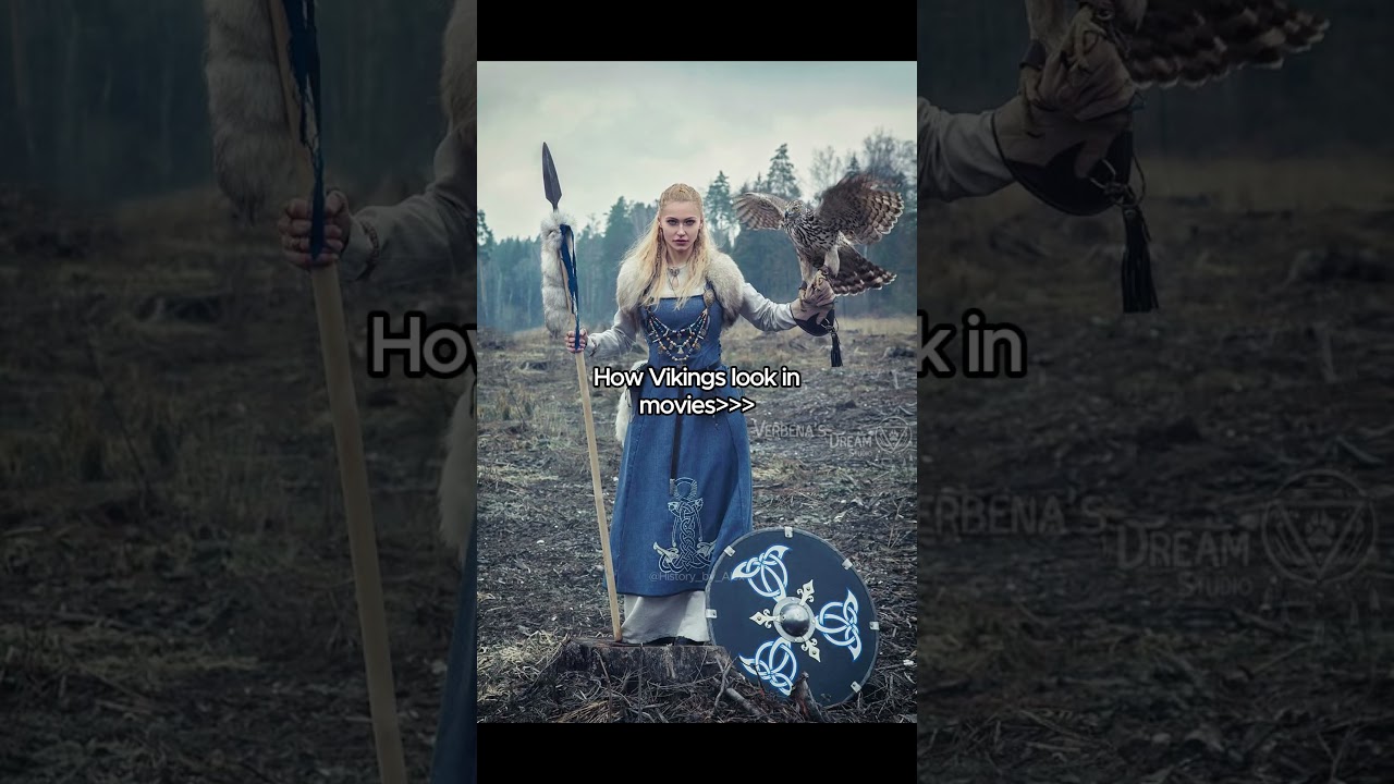 Vikings in media vs reality #art #history #painting #fyp