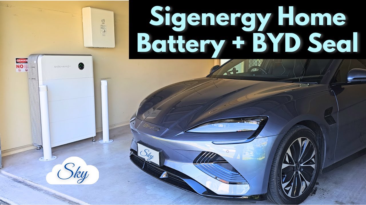 Sigenergy Solar Battery reduce My Bill to Zero - My BYD runs on Sunshine now!