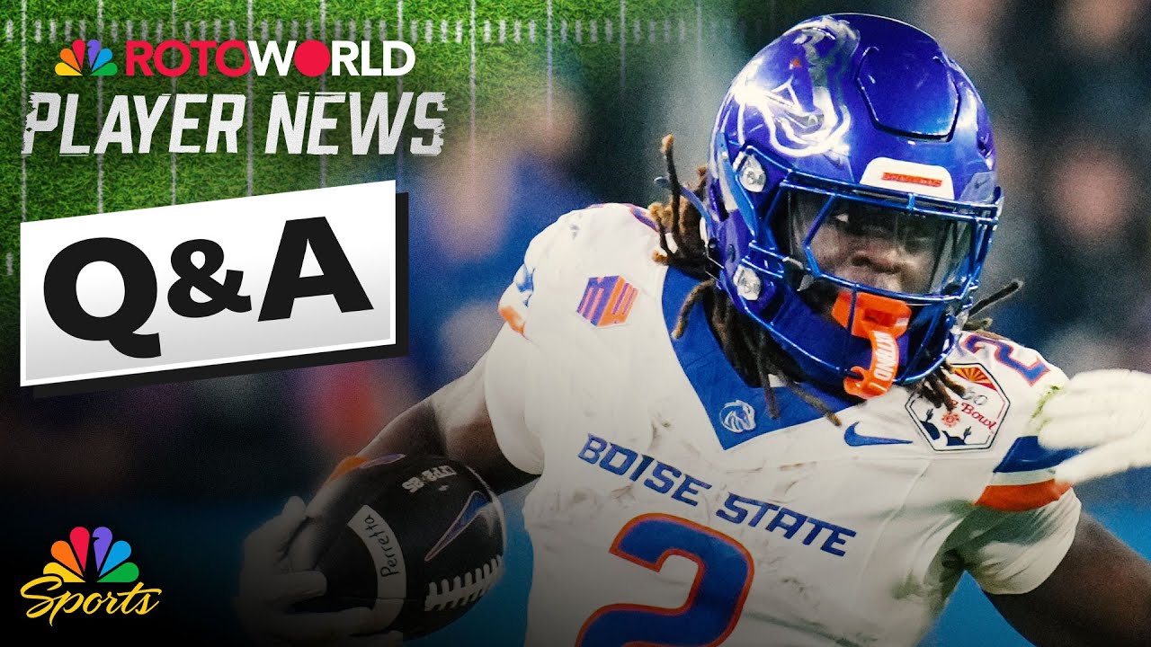 NFL Fantasy Football Q&A w/ RotoPat, Kyle Dvorchak, Eric Froton (4/21/25) | Rotoworld | NBC Sports