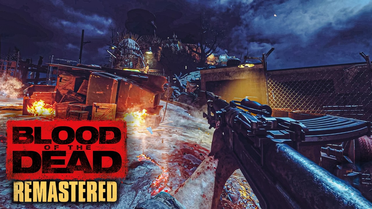 Первый взгляд на Blood of the Dead REMASTERED (Black Ops 3)