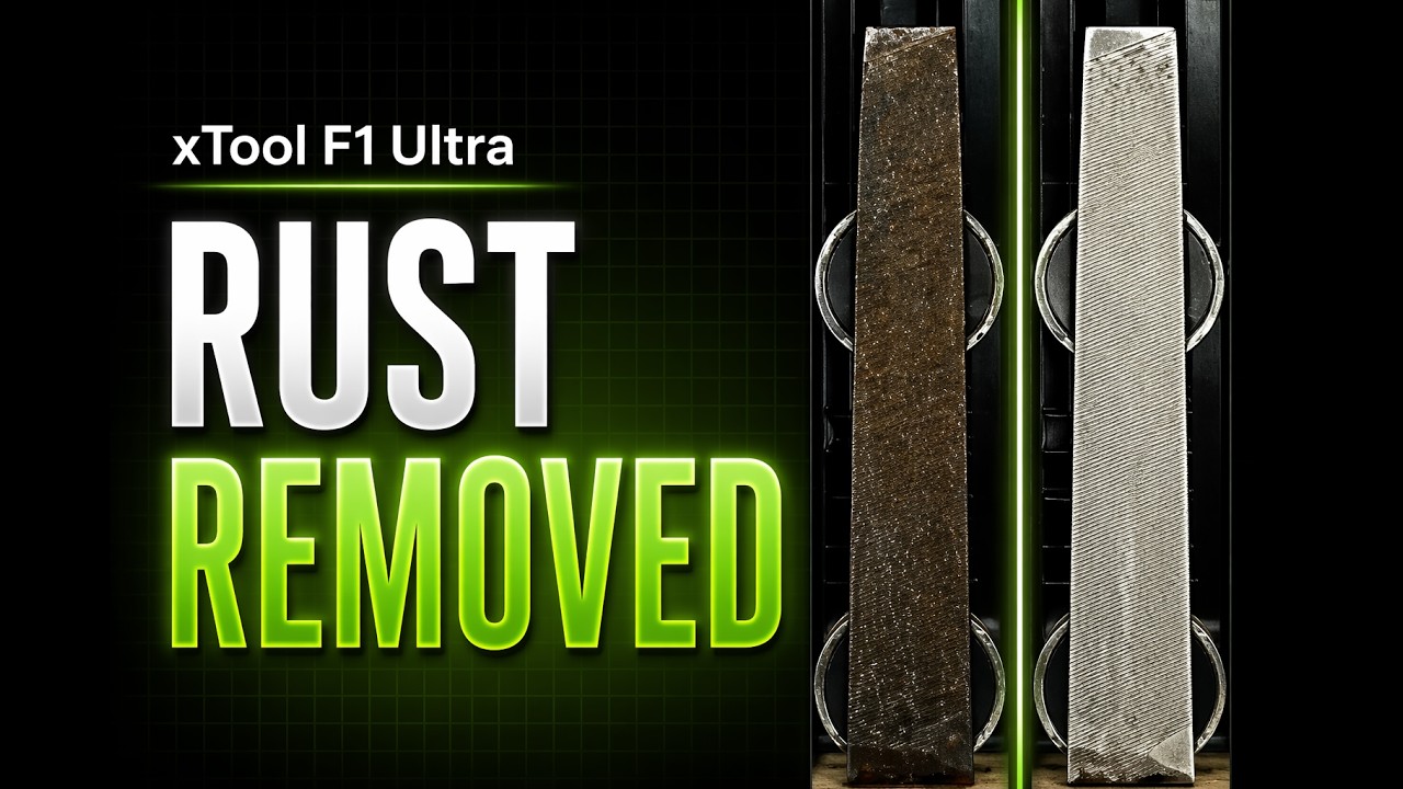 Rust Removal | xTooL F1 Ultra #11