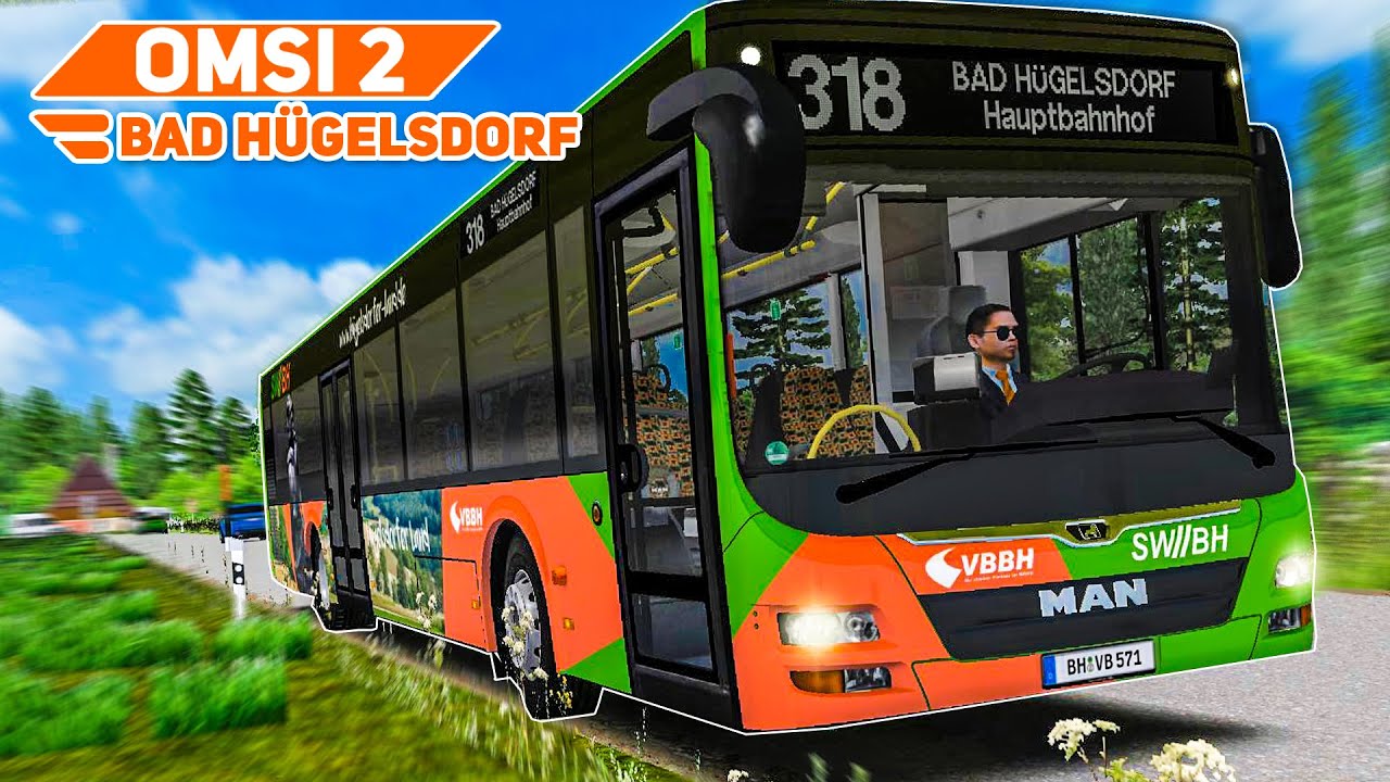 OMSI 2 Bad Hügelsdorf: Fahrgast-Anekdoten über FUNK - Vollgas über Land | MAN A20 | Bus Simulator