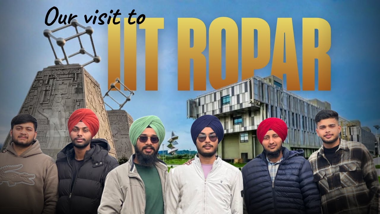 Inside IIT Ropar 🎓 | Campus Life, Friendships & Our First College Vlog