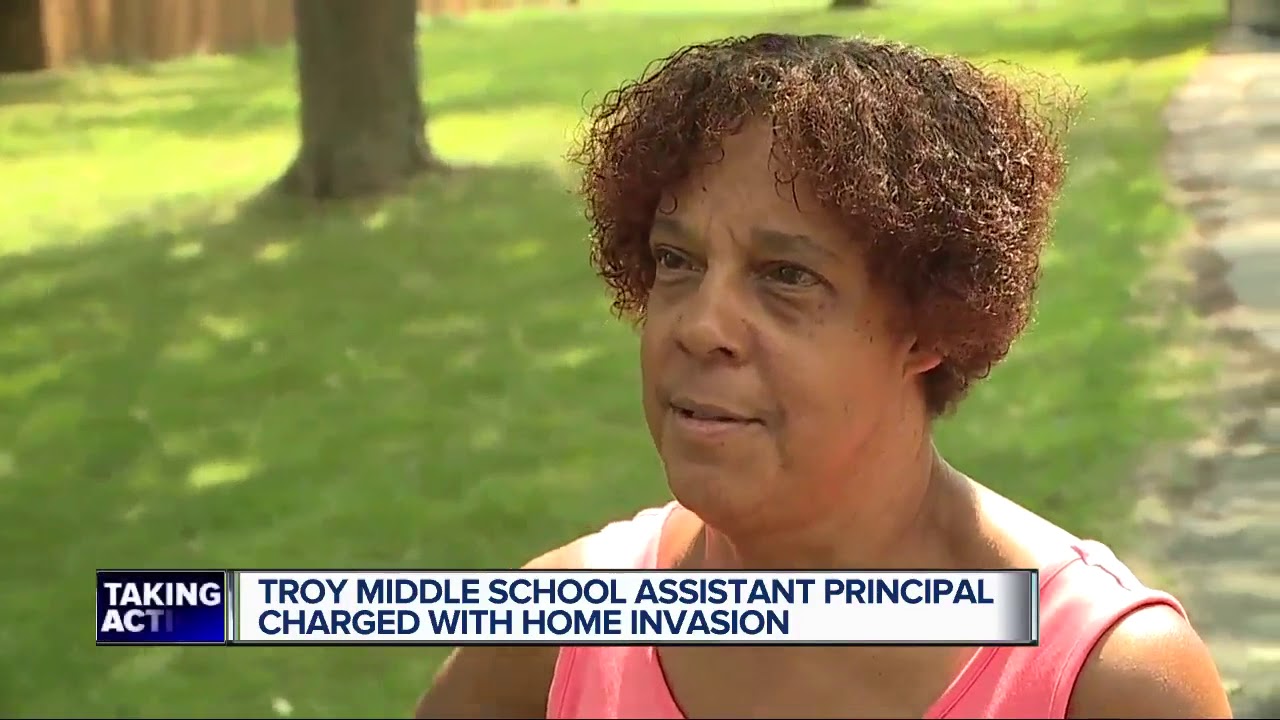 Troy middle school assistant principal arrested for home invasion
