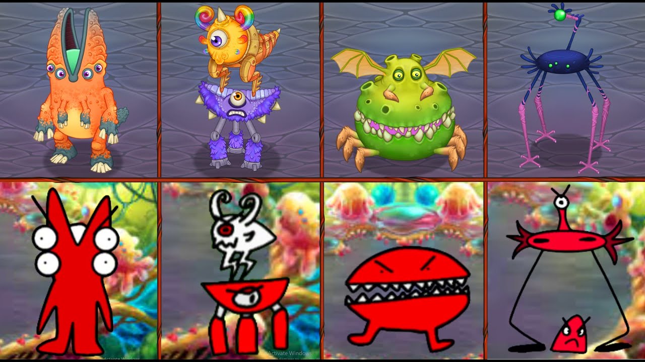 All Monsters Ethereal Workshop Vs Ethereal workshop Cover - Wave 6 | COMPARISONS ~ MSM
