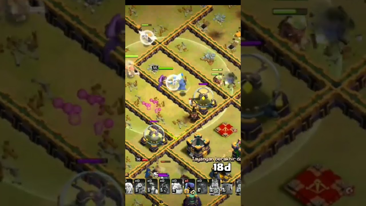 Resiko user queen walk #coc #queenwalk #shorts