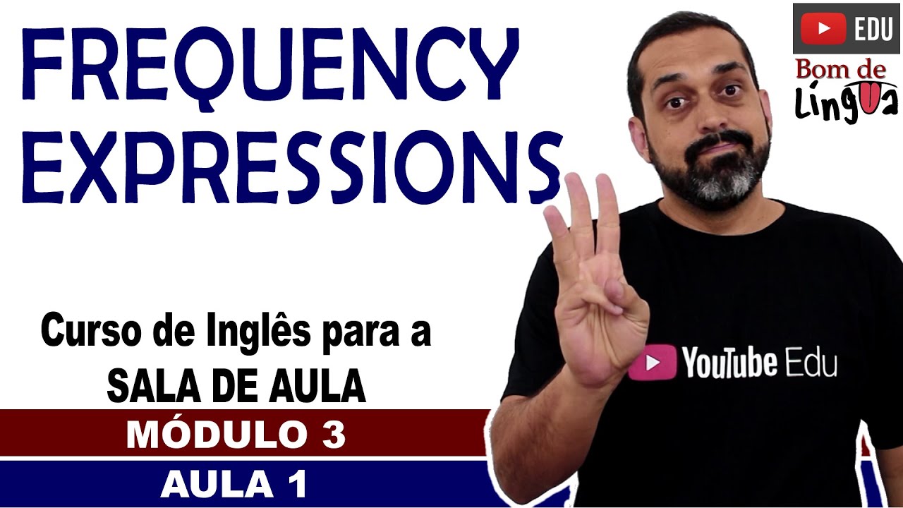 Frequency Expressions com exercícios (Inglês para sala de aula)