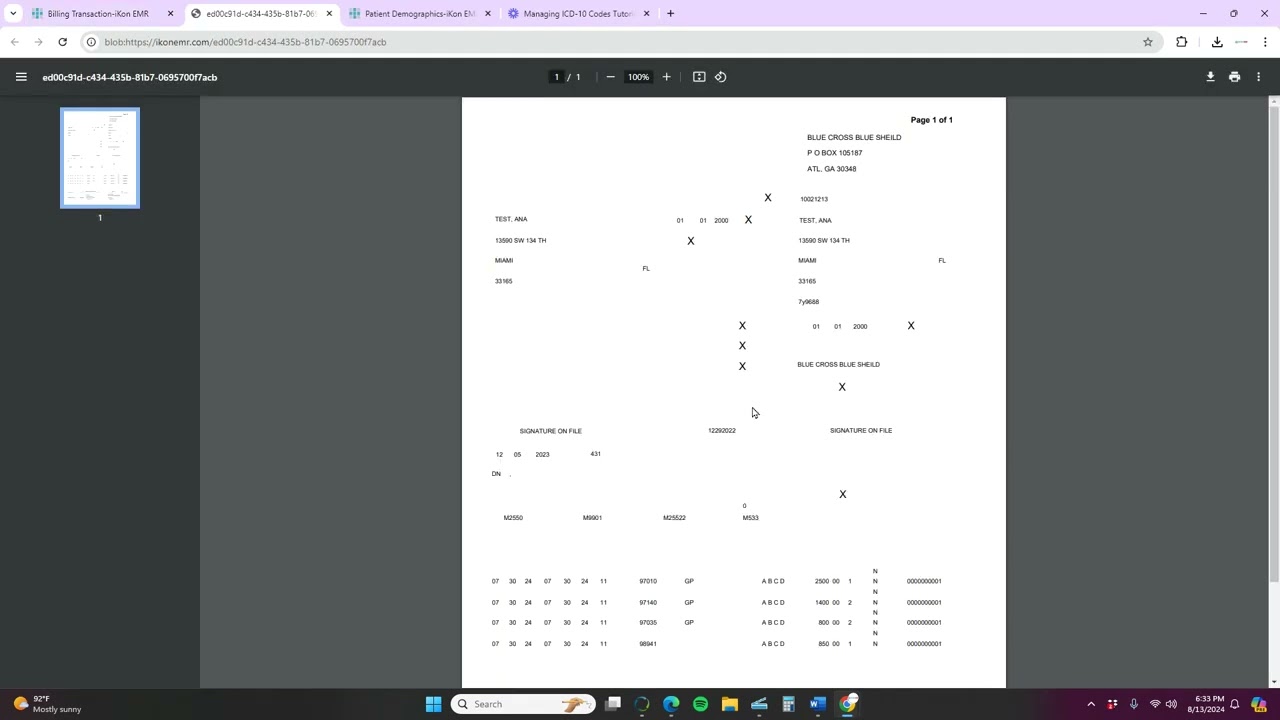Printing HCFA 1500 Forms Tutorial 🖨️