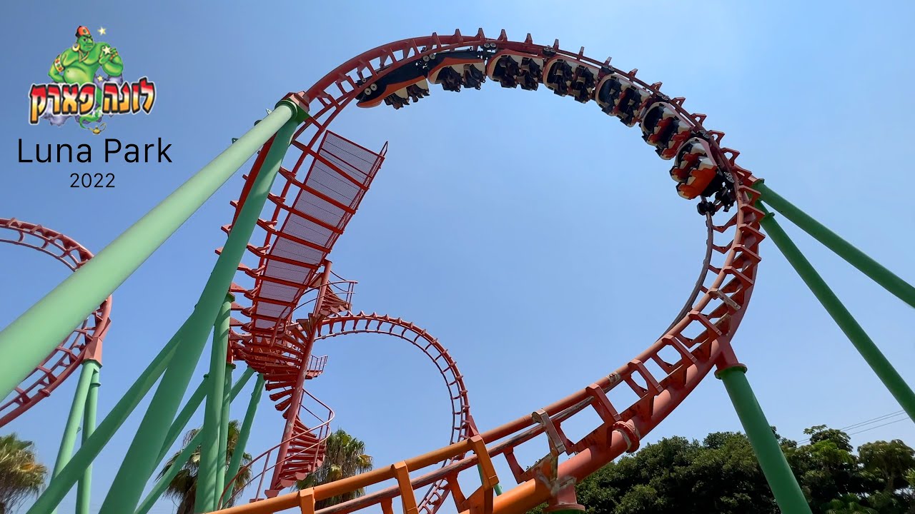 Luna Park Tel Aviv Israel 2022 | Alle Attraktionen | לונה פארק תל אביב ישראל