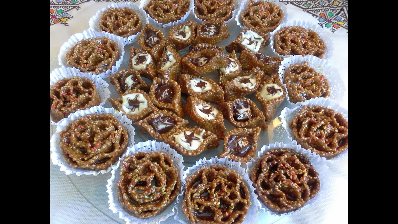 السمسمية، معسلات رمضان 2016  gateaux aux miel, simsimia