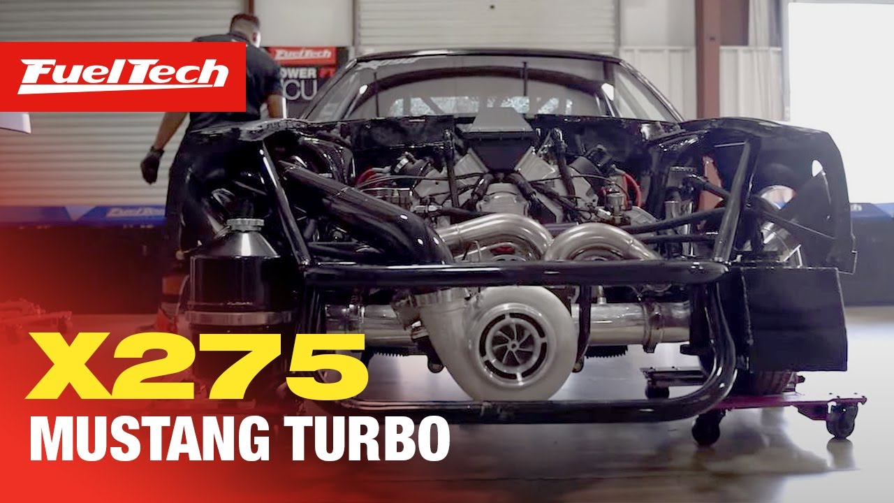 John Thomas' X275 Mustang Turbo controlled by FuelTech!