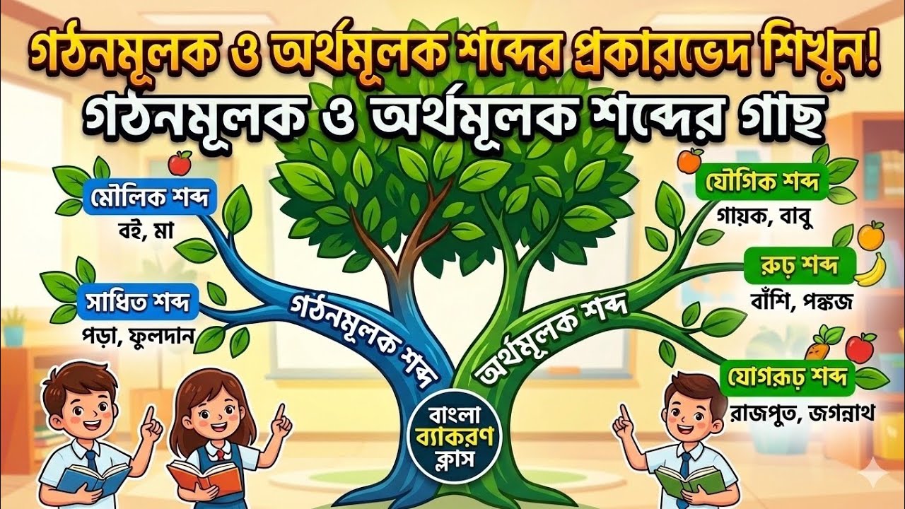শব্দ || গঠনমূলক ও অর্থ মূলক ||
