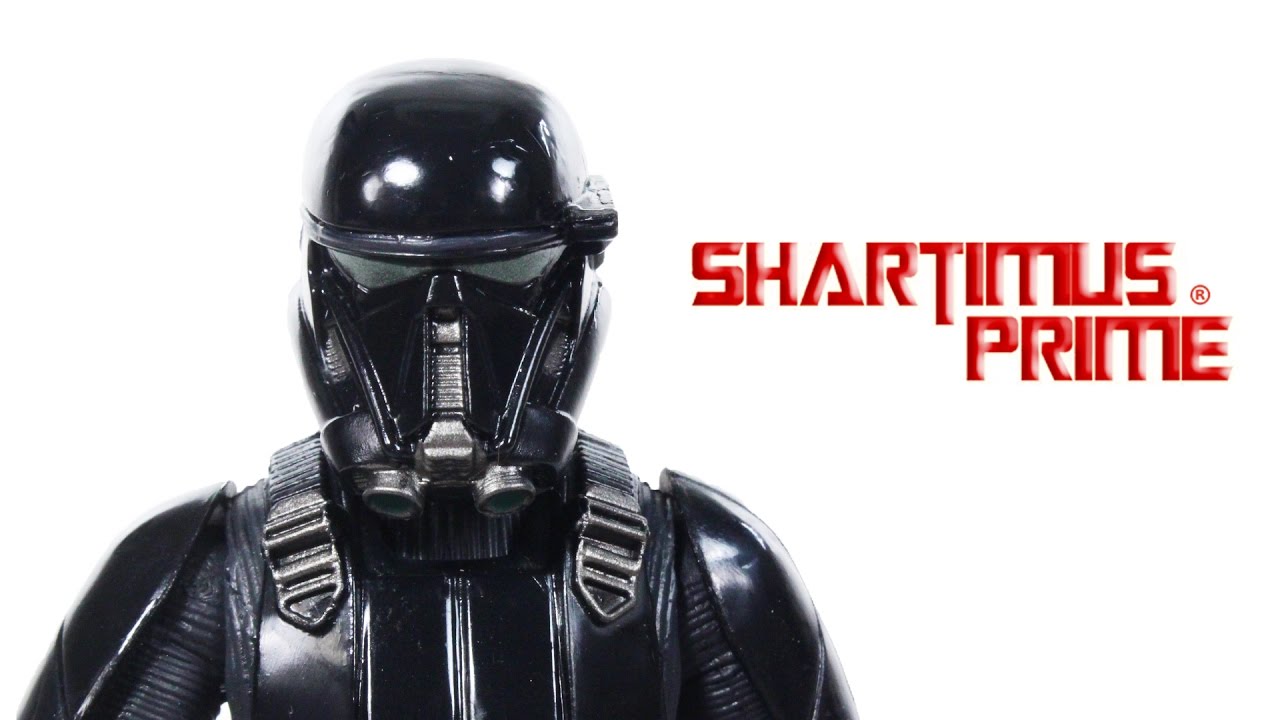 Star Wars Rogue One Death Trooper Black Series 6 Inch Movie Toy Action Figure Review