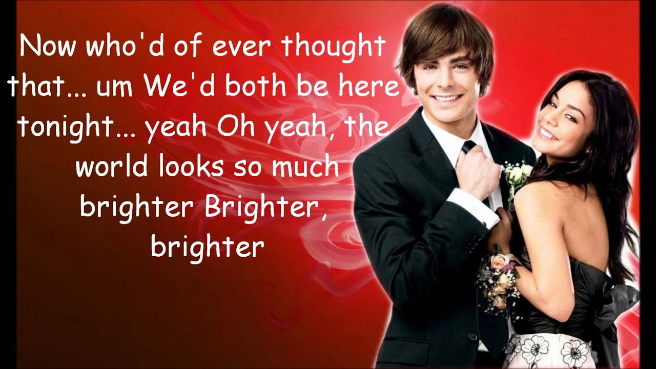 Zac Efron & Vanessa Hudgens - Start of Something New [Lyrics]