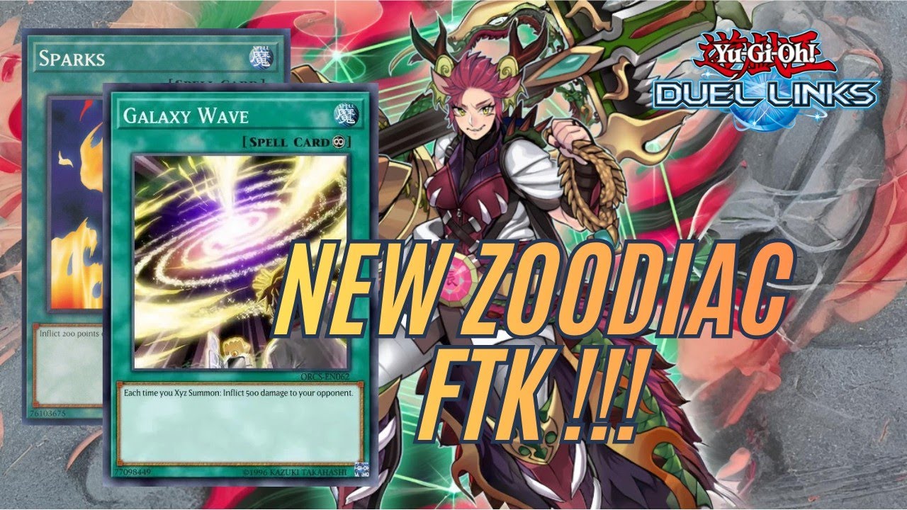 NEW ZOODIAC FTK DECK IS HEREEEEE !!! | WHAT ARE YOU DOING KONAMI !?  [YU-GI-OH! Duel Links]