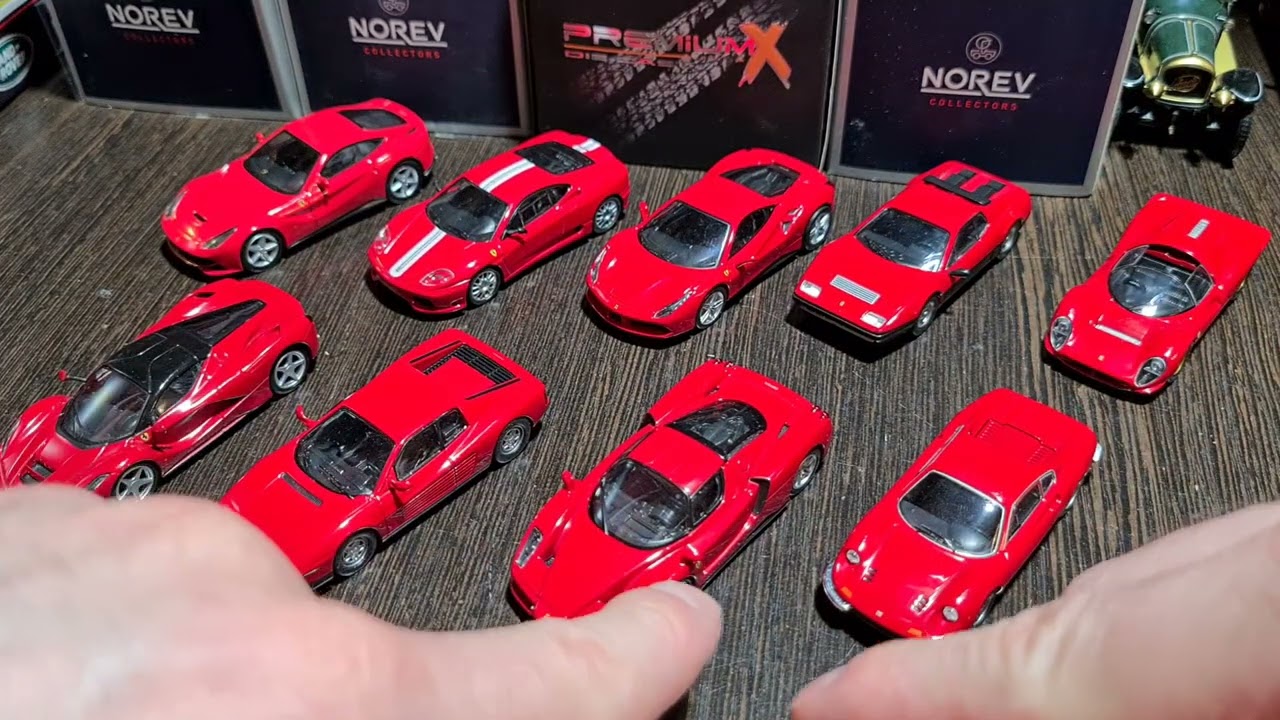 ОБЗОР КОЛЛЕКЦИИ KYOSHO 1:64 FERRARI (РОССИЙСКИЙ КОЛЛЕКЦИОНЕР) [VSNN HOBBY]