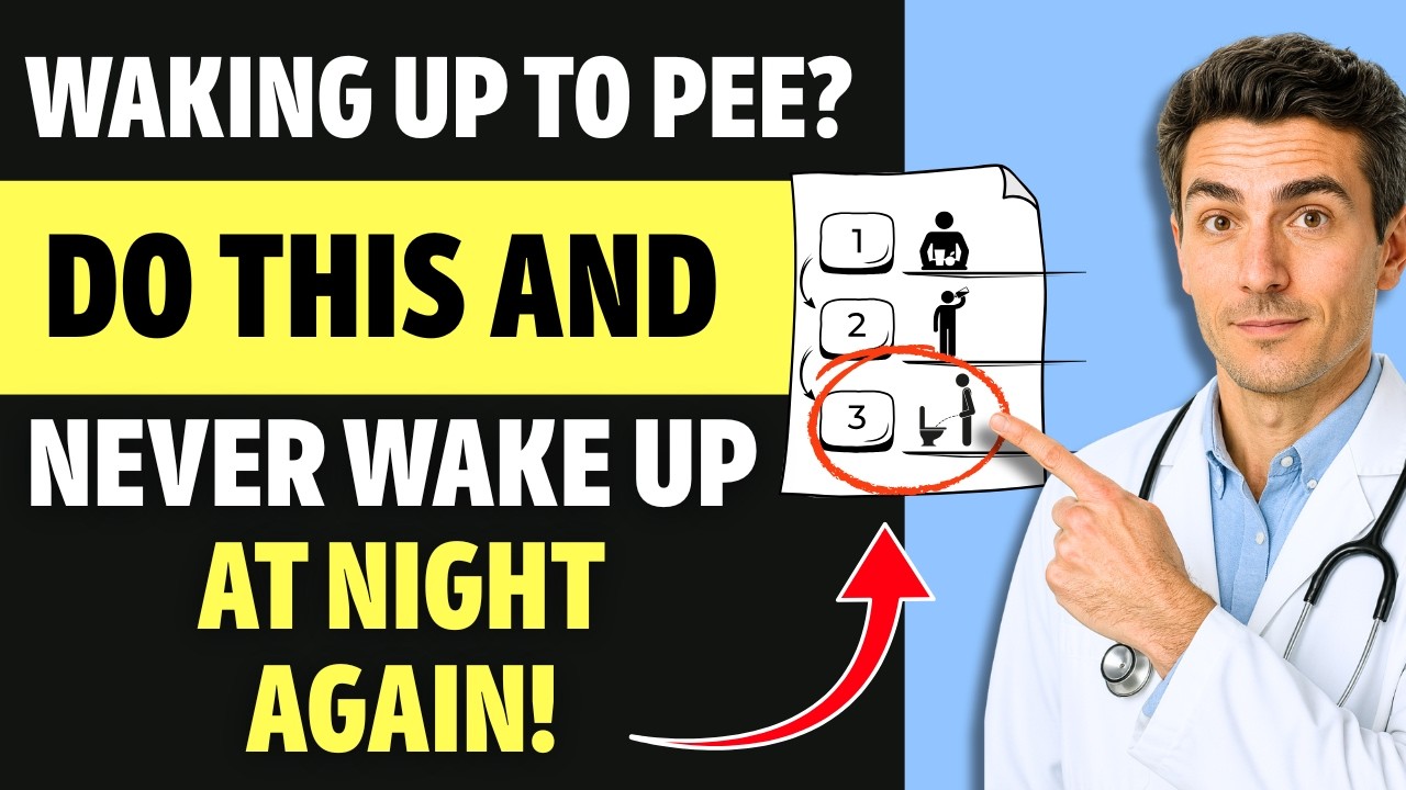 Stop Waking Up At Night to Pee With The 3-2-1 Method | Seniors Over 60