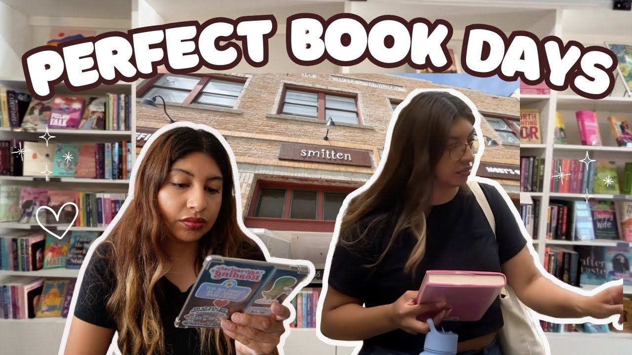 Perfect Book Days ☕️📚  Book Swapping, Book Shopping, Library Visits & My Recent Reads