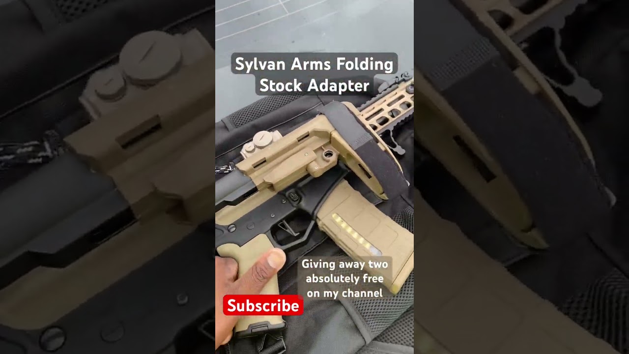 Адаптер для складного приклада Sylvan Arms #ar15pistol #airsoft #fire