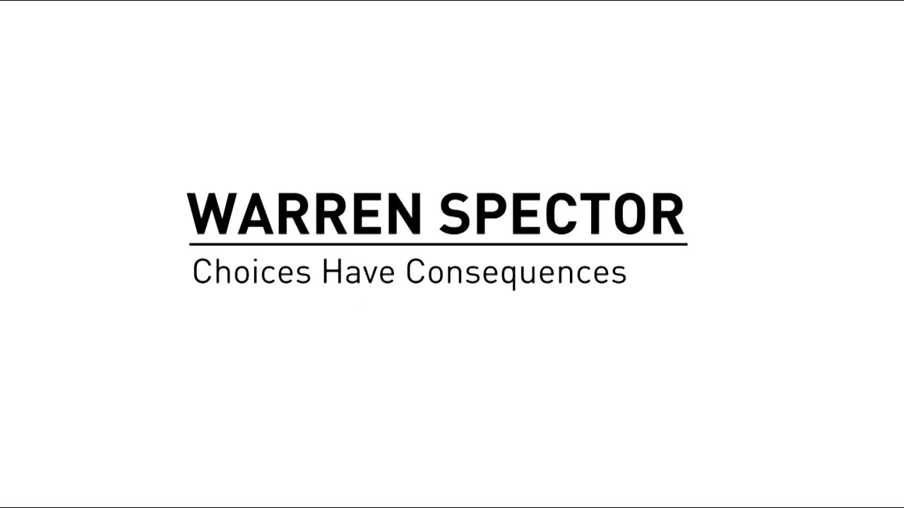 PRACTICE 2013: Warren Spector