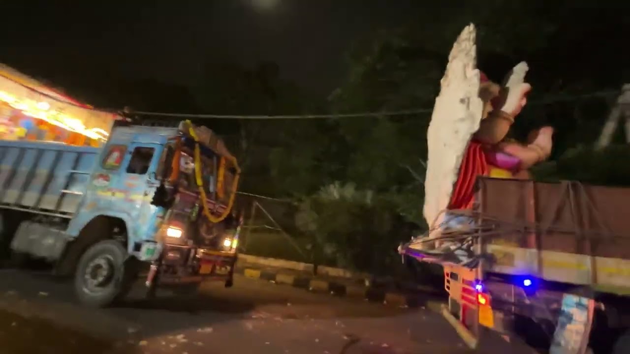 Hyderabad Ganesh chaturthi vibes #viralvideo
