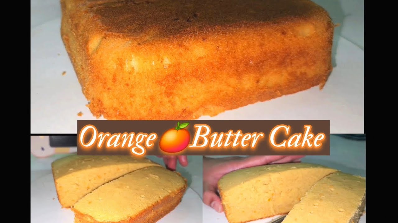 Orange🍊 Butter Cake using wheat flour without oven#anumithushamidhun