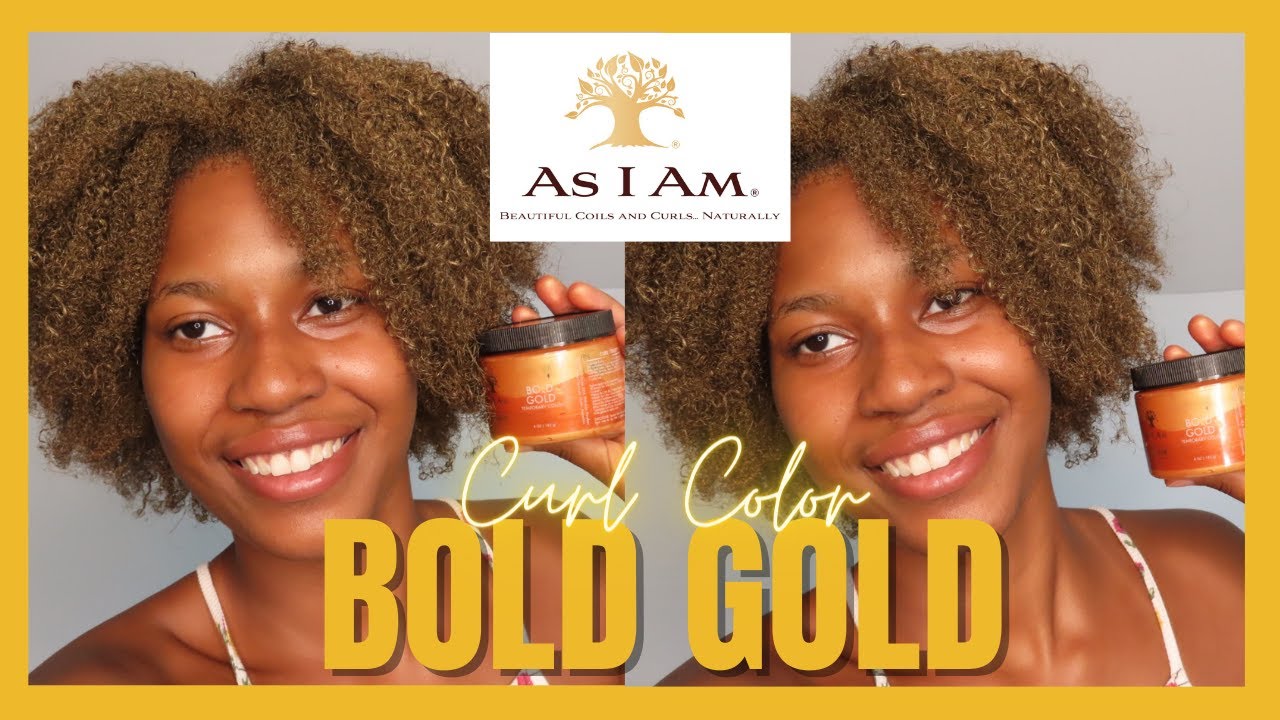 As I Am Naturally Curl Color Gold Bold Review