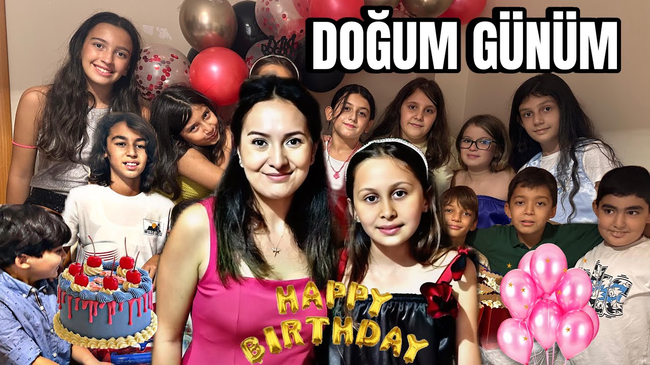 RÜYA SEDALI SÜRPRİZ DOĞUM GÜNÜ PARTİM VLOG 🎂🎈