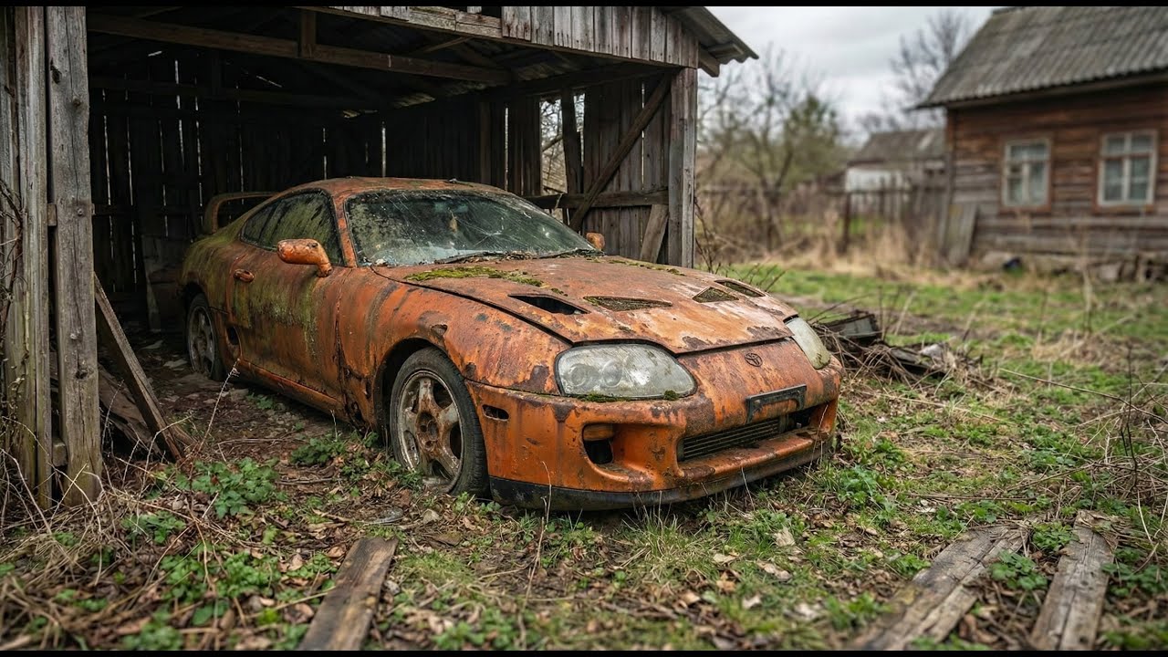 We Found a $1,000 Junkyard 1995 Supra 2JZ… Then Restored It Completely