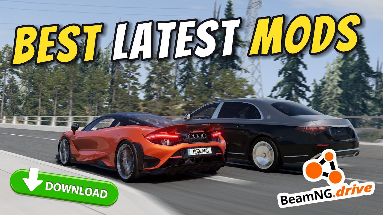 ЛУЧШИЕ последние модификации автомобилей BeamNG
