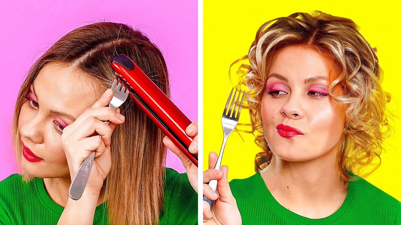 TRUCOS GENIALES DE BELLEZA PARA TODA OCASIÓN|| Trucos de chicas útiles y graciosos por 123 GO! GOLD