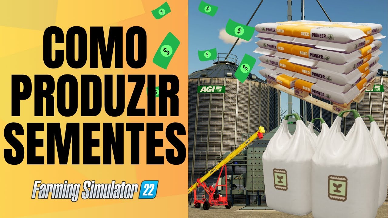 Como Fazer Sementes e Ganhar Muito Dinheiro Fácil no Farming Simulator 22