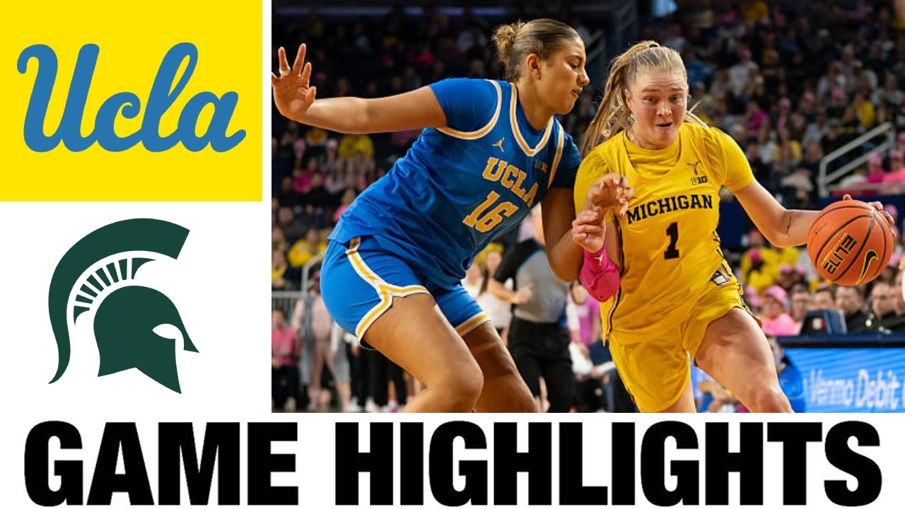 #2 UCLA vs #13 Michigan State Highlights | Women's Basketball | College Basketball 2026