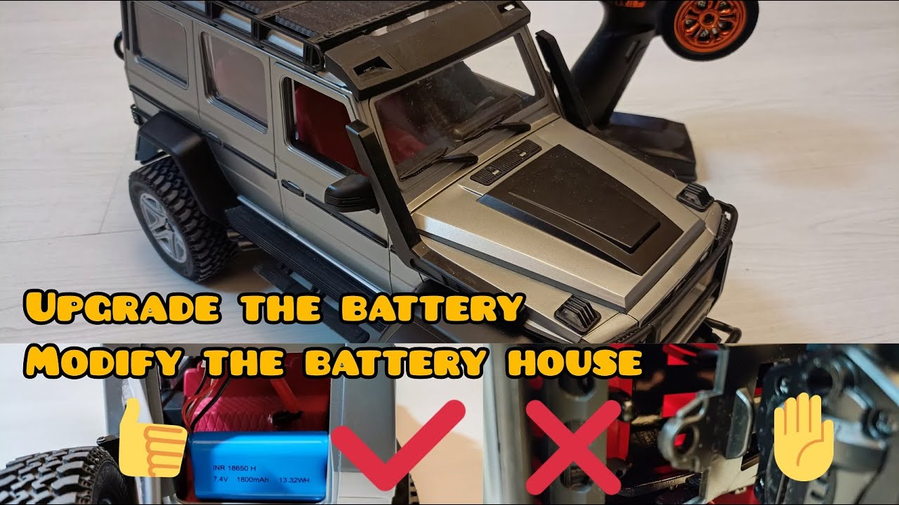 MN86KS 1/12 RC Benz G500 off road Upgrade - Battery