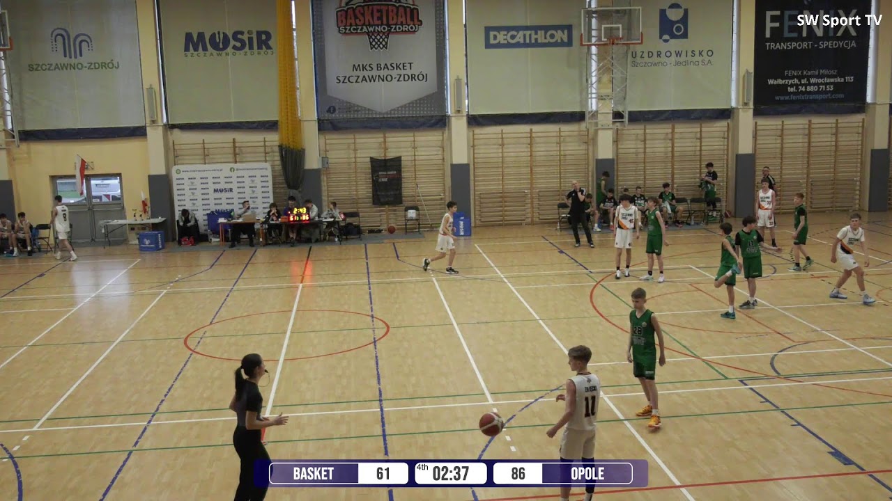 CEYBL U15, 15. 3. 2026, MKS Basket Szczawno Zdrój - UKS MOS Opole