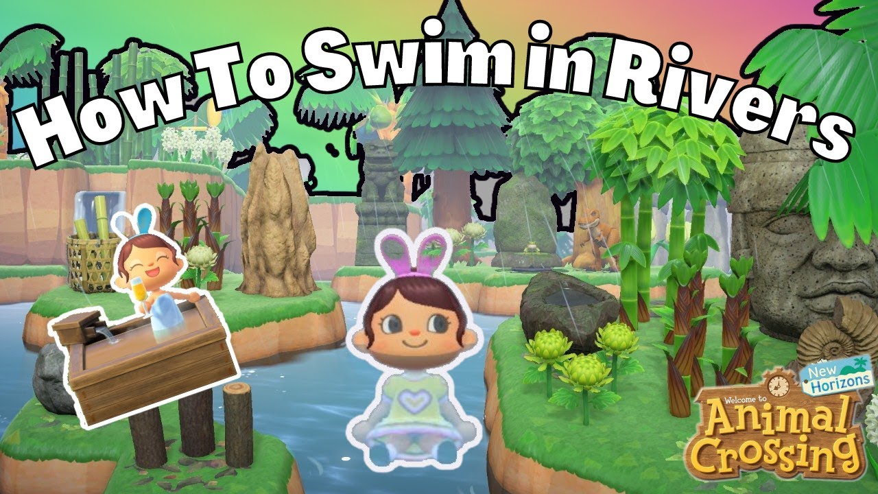 How To Swim in Rivers and Lakes | Glitch // Animal Crossing New Horizons
