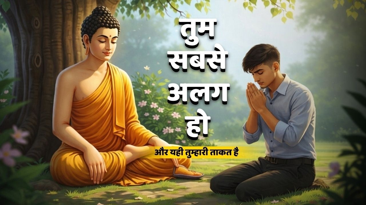 तुम सबसे अलग हो | गौतम बुद्ध की यह सीख आपकी असली पहचान जगा देगी