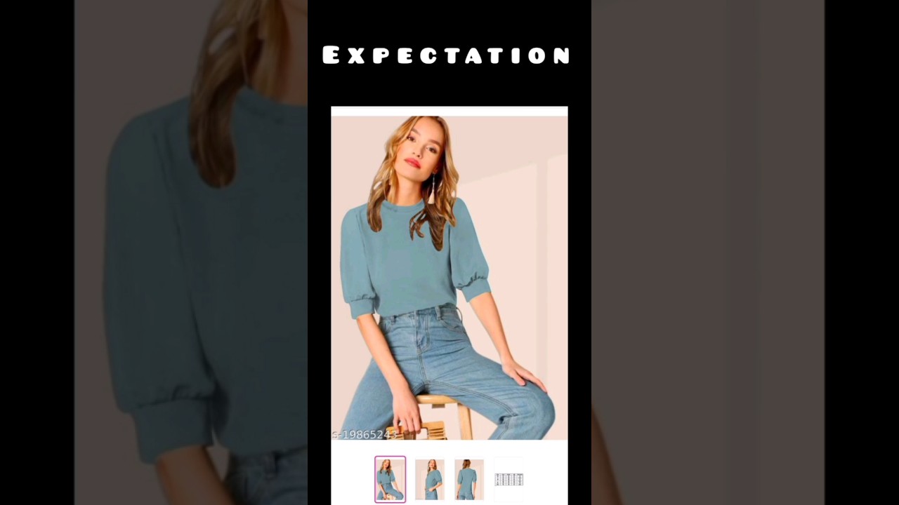 expectation vs reality #meesho #shorts