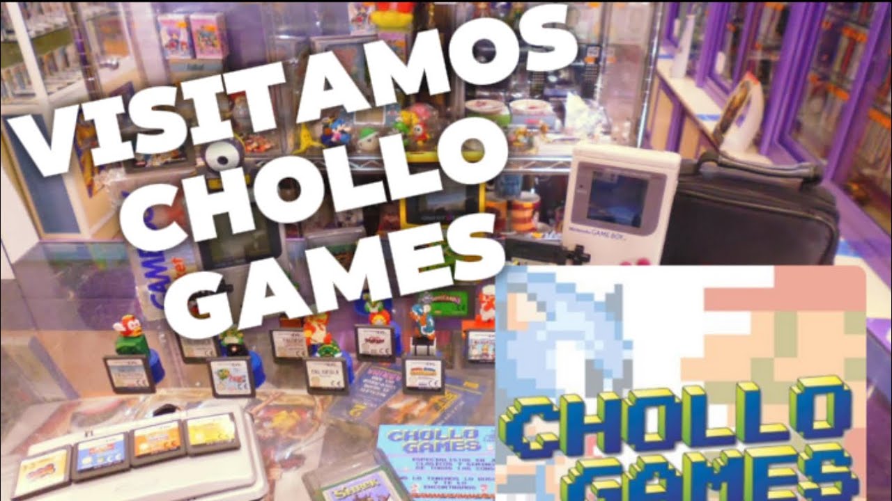 De visita a CHOLLO GAMES (Madrid) ¿Pillaremos algún chollo?