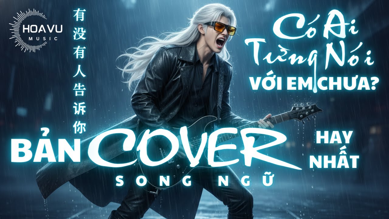 CÓ AI TỪNG NÓI VỚI EM CHƯA (有没有人告诉你) | Bản COVER Hay Nhất - Song Ngữ | Hoa Vũ Music