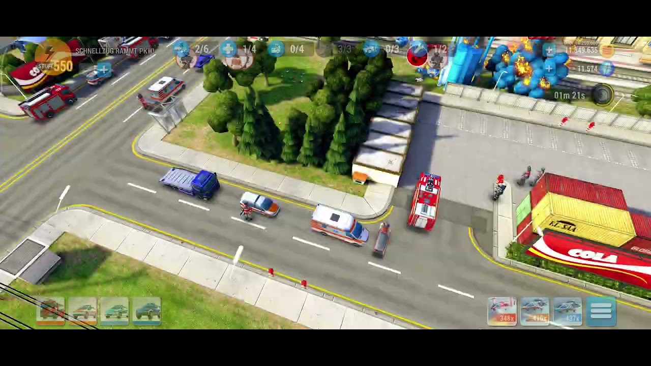 Emergency HQ Einsatz: Schnellzug rammt PKW neuer Rekord 3:08 min