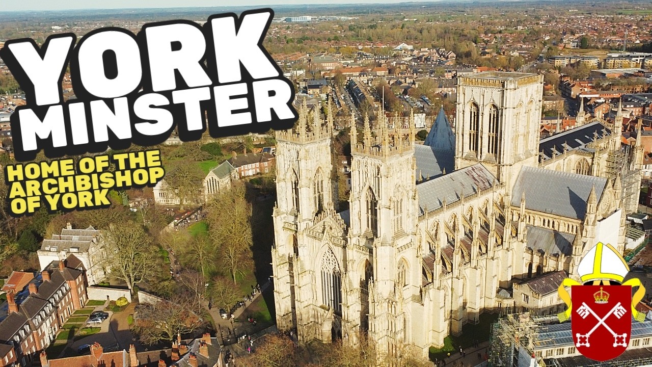 York Minster From The Sky 🚁 | Stunning Drone Footage of England’s Gothic Giant!! Filmed in 4K!!!