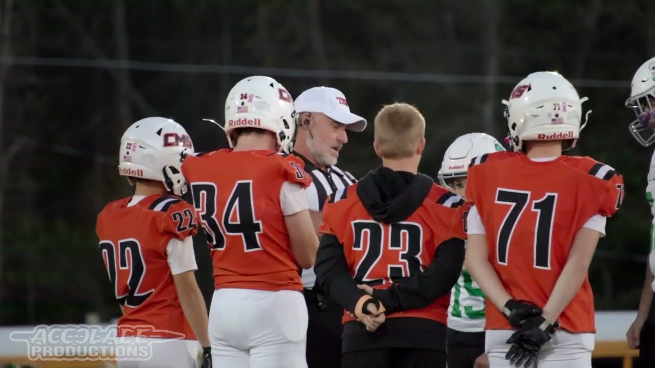 Coalfield Middle School vs Midway - Semi-Finals Football Highlights (10-23-25) | 