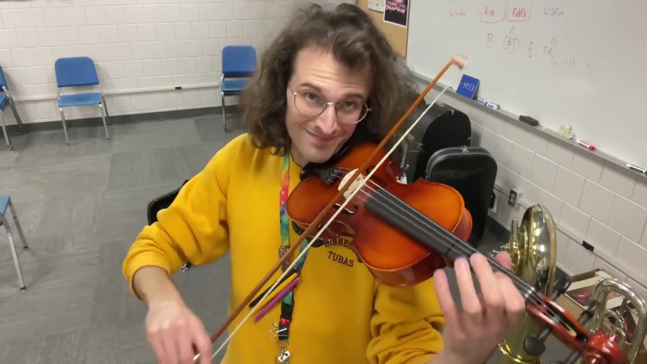 Ancient Flower violin 2